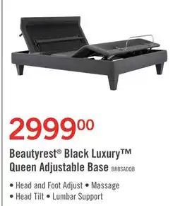 The Brick Beautyrest Black Luxury Queen Adjustable Base offer