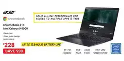 Visions Electronics Chromebook 314 Intel Celeron N4000 offer