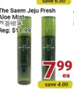 Oceans Fresh Food Market The Saem Jeju Fresh Aloe Mist offer