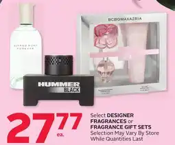 Rexall Select DESIGNER FRAGRANCES or FRAGRANCE GIFT SETS offer