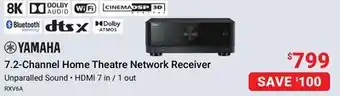 Visions Electronics Yamaha 7.2-Channel Home Theatre Network Receiver offer