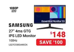 Visions Electronics Samsung 27 4ms GTG IPS LED Monitor offer
