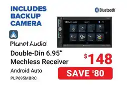 Visions Electronics Planet Audio Double-Din 6.95 Mechless Receiver offer
