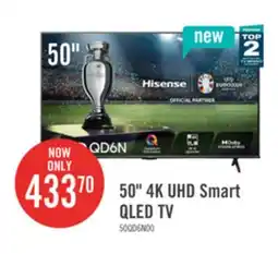 The Brick Hisense 50 4K UHD QLED Google Smart TV offer