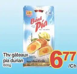 T&T Supermarket THV GÂTEAUX PIA DURIAN, 600g offer