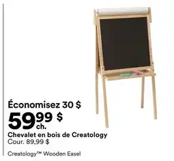Michaels Chevalet en bois de Creatology offer