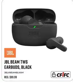 Canex JBL BEAM TWS EARBUDS, BLACK offer