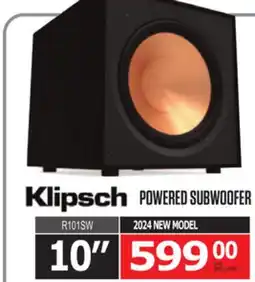 Centre Hi-Fi KLIPSCH POWERED SUBWOOFER 10 offer