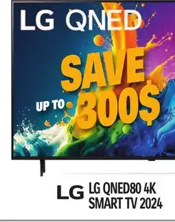 Centre Hi-Fi LG QNED80 4K SMART TV 2024, 50 offer