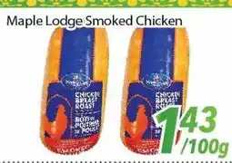 Bestco Food Mart Maple Lodge Smoked Chicken offer
