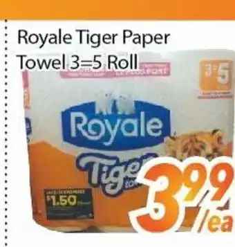 Bestco Food Mart Royale Tiger Paper Towel offer