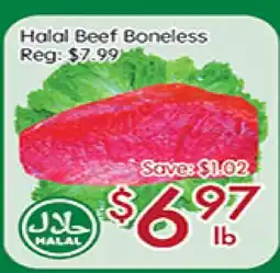 Sunny Food Mart Halal Beef Boneless offer