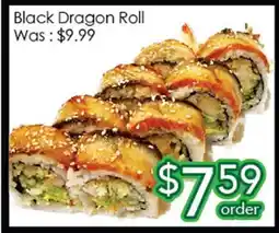 Ample Food Market Black Dragon Roll offer