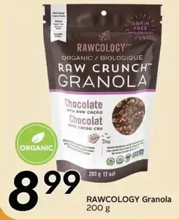 Sobeys RAWCOLOGY Granola offer