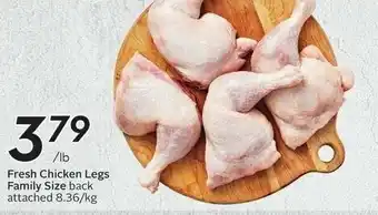 Sobeys Fresh Chicken Legs Family Size offer