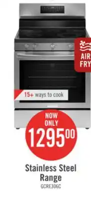 The Brick Frigidaire Gallery 5.3 Cu. Ft. Electric Range With Total Convection and Air Fry - Smudge-Proof Stainless Steel - GCRE306CBF offer