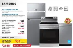 Visions Electronics SAMSUNG PACKAGE offer