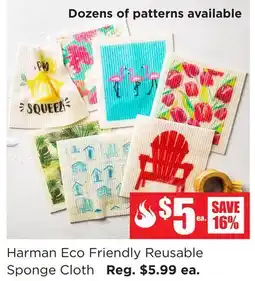 Kitchen Stuff Plus Harman Eco Friendly Reusable Sponge Cloth offer