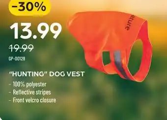 Pronature HUNTING DOG VEST offer