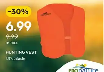 Pronature HUNTING VEST offer