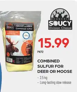 Pronature COMBINED SULFUR FOR DEER OR MOOSE offer