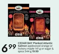 Sobeys CEDAR BAY Planked Atlantic Salmon offer
