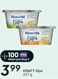 Sobeys KRAFT Dips 227 g offer