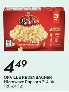 Sobeys ORVILLE REDENBACHER Microwave Popcorn offer
