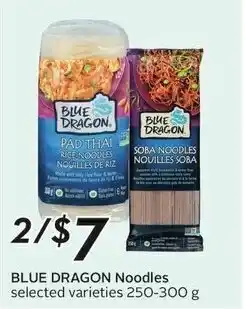 Sobeys BLUE DRAGON Noodles offer