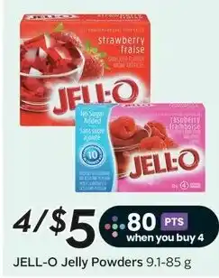 Sobeys JELL-O Jelly Powders offer