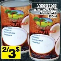 Supermarché PA Tropical Farm Coconut Milk offer