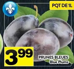 Supermarché PA Blue Plums offer