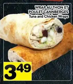 Supermarché PA Tuna and Chicken Wraps offer