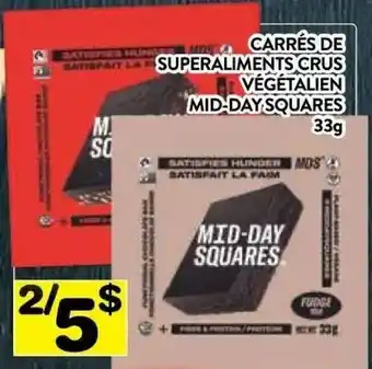Supermarché PA Mid-Day Squares offer