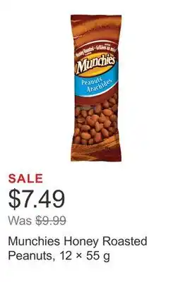 Costco Munchies Honey Roasted Peanuts, 12 × 55 g offer