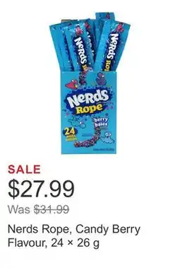 Costco Nerds Rope, Candy Berry Flavour, 24 × 26 g offer