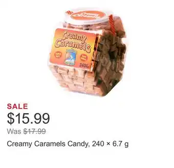 Costco Creamy Caramels Candy, 240 × 6.7 g offer