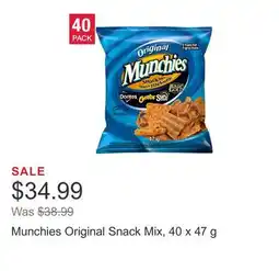 Costco Munchies Original Snack Mix, 40 x 47 g offer