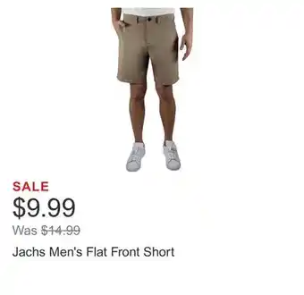 Costco Jachs Men's Flat Front Short offer