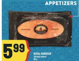 Marché Adonis ROYAL HARBOUR Smoked salmon offer