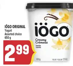 Marché Adonis IÖGO ORIGINAL Yogurt offer