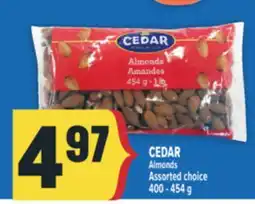 Marché Adonis CEDAR Almonds offer