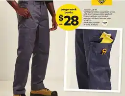 Giant Tiger TRADESMAX PRO cargo work pants offer