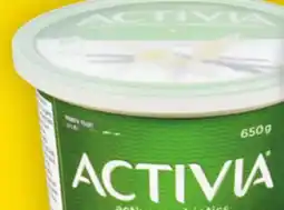 Giant Tiger Activia yogurt offer