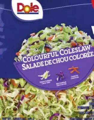 Giant Tiger Dole coleslaw offer