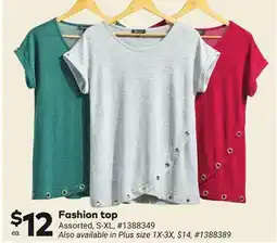Giant Tiger Fashion top offer
