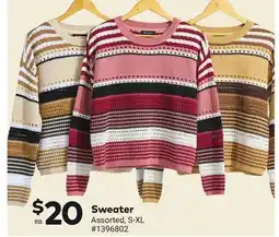 Giant Tiger Sweater offer