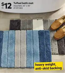 Giant Tiger Tufted bath mat offer
