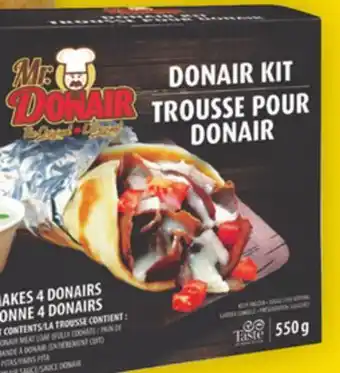 Giant Tiger Mr. Donair donair kit offer