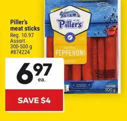 Giant Tiger Piller's meat sticks offer